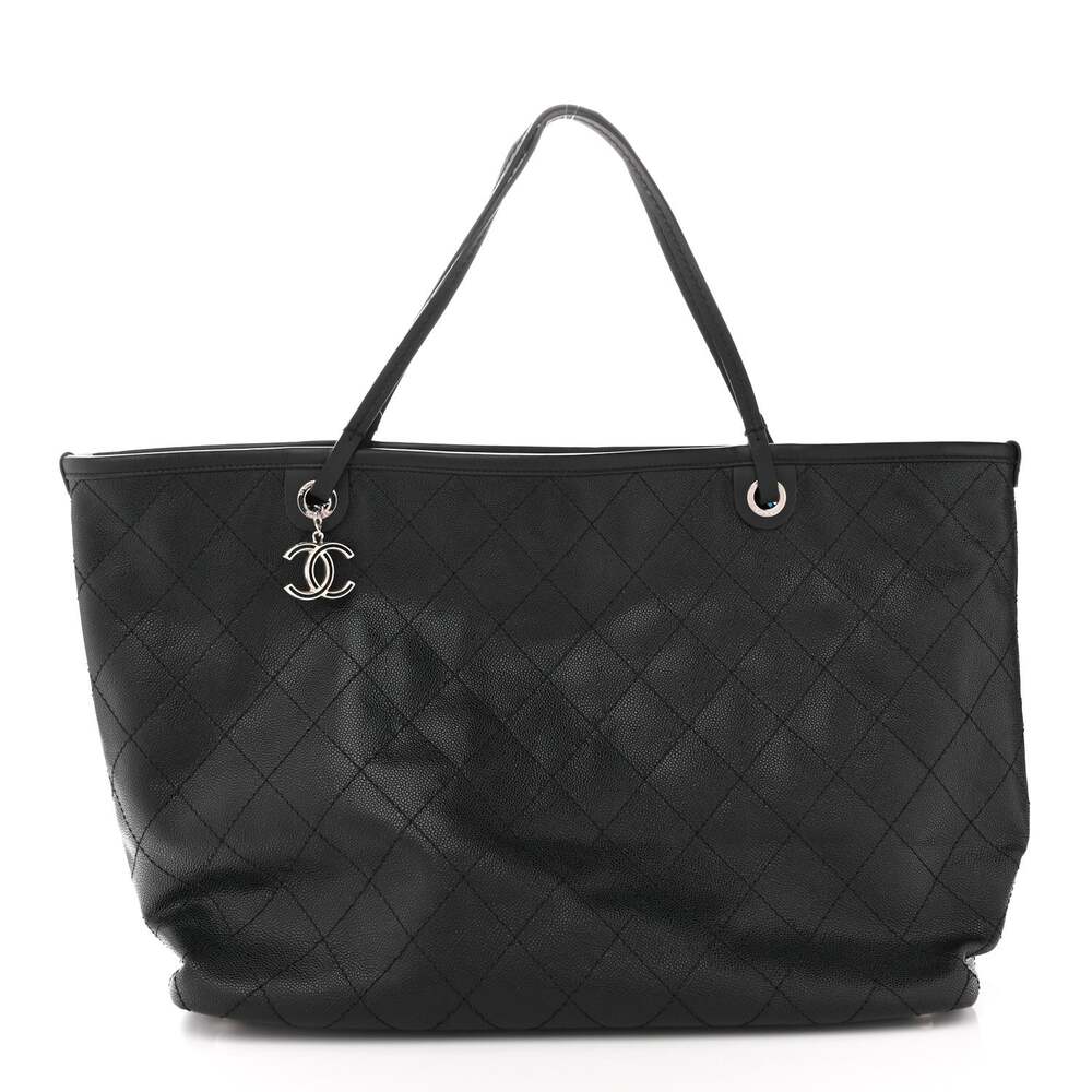 Chanel Grained Calfskin Large Shopping #259310C19B - Picture 1 of 13
